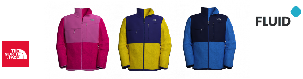 The North Face Jacket Renderings by Fluid Retail